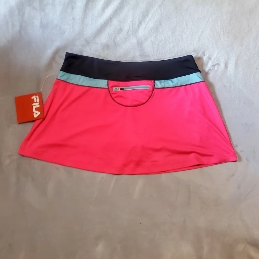 Fila Pink Tennis Skirt Skort Size X-Large NWT